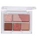 Color High Light, Earth Color, Grey Pink, Plate, Mini Transparent Eye Shadow Plate_voghion.com
