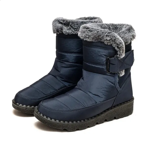 Snow Women Soft Womens Platform Fur Keep Warm Boots Ladies Plus Size Botas Mujer Winter Shoes 240826_voghion.com