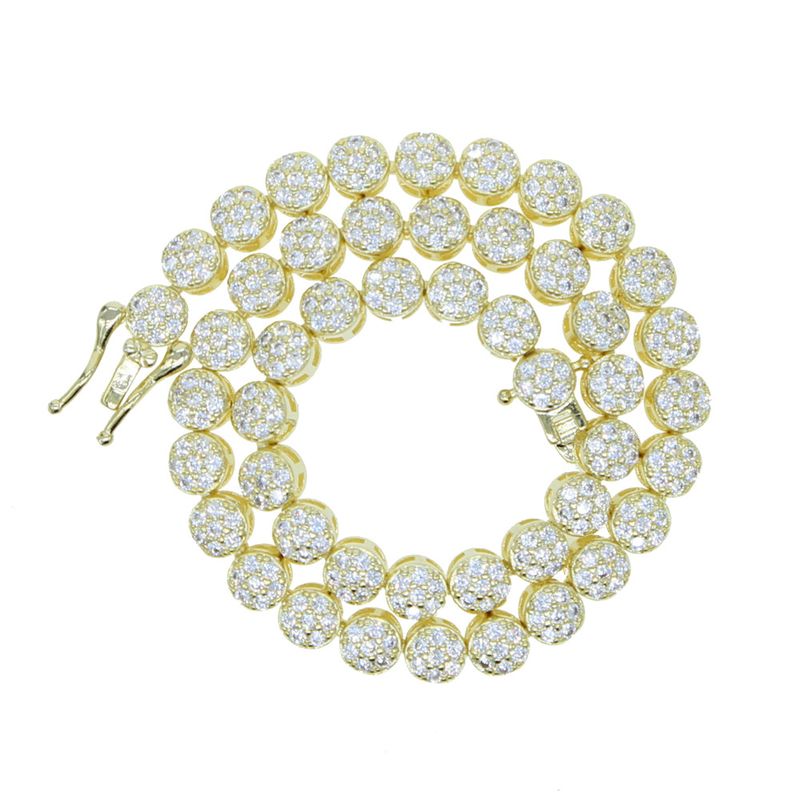 Neu Micro Intarsien Zirkon Tennis Kette Fußkettchen Damen Sommer Neue Vielseitig Fuß_voghion.com