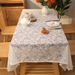Bohemian Lace Tablecloth Set Of 1-2PCS Polyester Rectangular Table Cover 140x220cm 150x300cm - Non-Slip Heat-Resistant For Dining Kitchen Cafe_voghion.com
