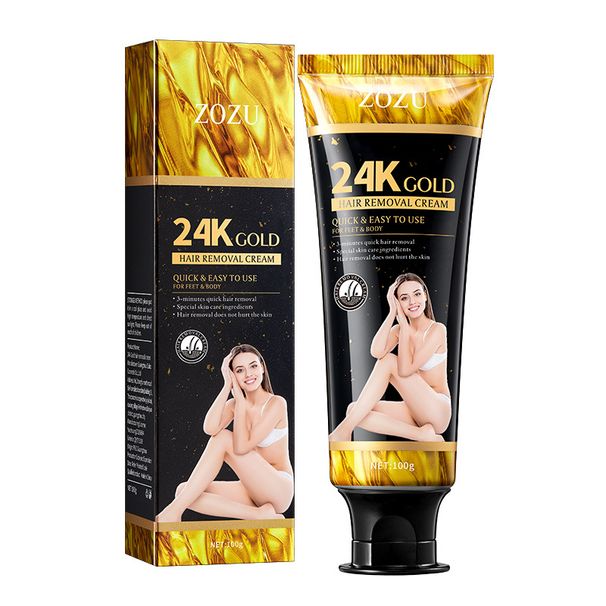 ZOZU cream is gentle non irritating for body removal. Underarm, hand, and leg hair removal_voghion.com