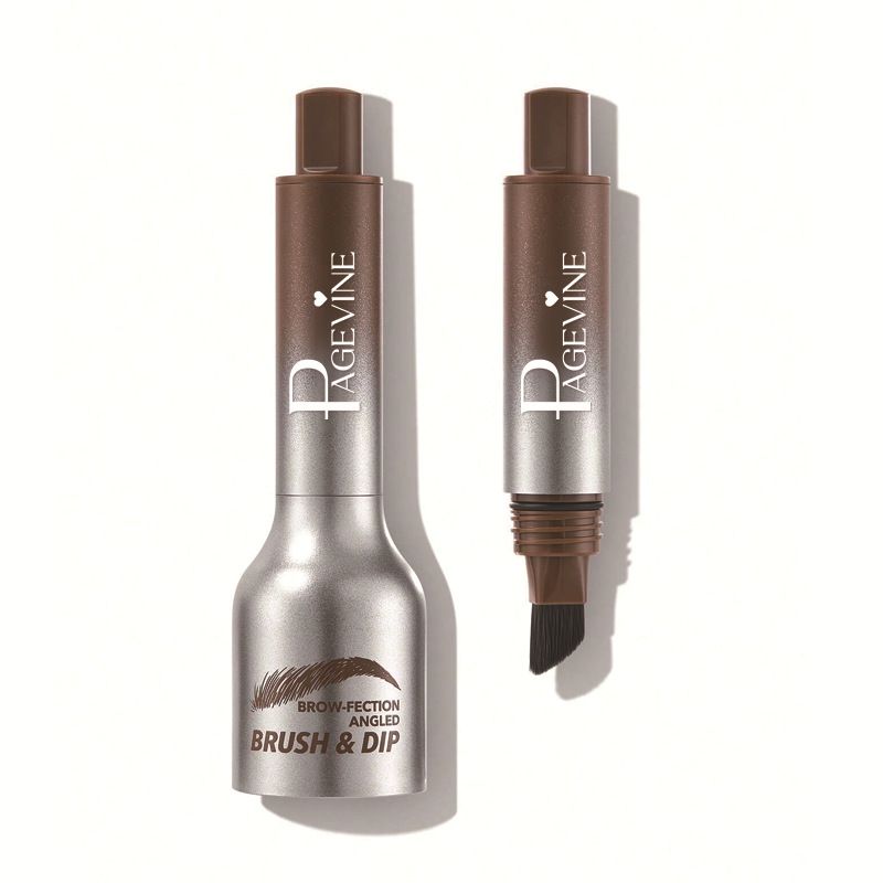 Skønhed og sundhed PAGE VINE Populær øjenbrynscreme Stort børstehoved Øjenbrynshårgrænsen udtværes ikke Press Wild øjenbrynsblyant_voghion.com