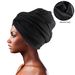 ladies waterproof silicone swimming cap high elastic extra large shower cap high quality pleated knotted cap_voghion.com