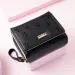 Free Shipping Designer Women's Teayy Warm Color Short Multi-functional Coin Purse Zipper Snap Small Card Holder Wallet_voghion.com