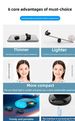 Sleep Wireless Bluetooth Headset Binaural 5.3 Mini Sports In-Ear Plug-In Waterproof_voghion.com