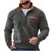 Men's Clothing Fleece Zip-Up Hoodie With Color Block Design, Warm Pullover Sweatshirt For Autumn & Winter, Lightweight & Comfortable, Casual Outerwear_voghion.com