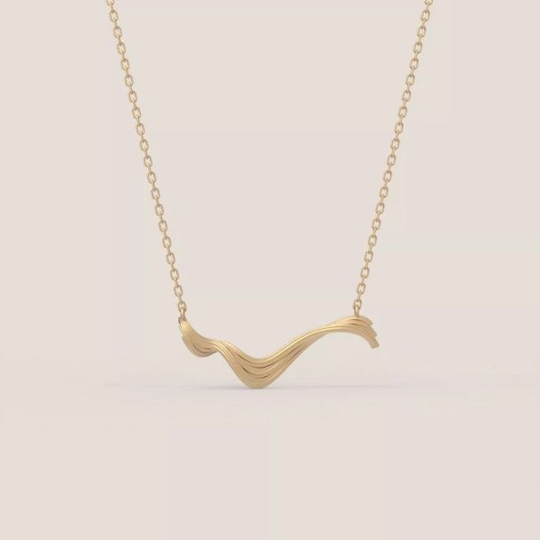 Wuxuan Tie Wang Xizhi Kalligraphie-Halskette, Vintage, leichter Luxus, Palaststil, antiker Anhänger, Schlüsselbeinkette_voghion.com