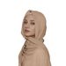 Cross Border Solid Color Malay Long Scarf Monochrome Bubble Scarf Pearl Chiffon Women's Scarf Headscarf Hijab Factory Direct Sales_voghion.com
