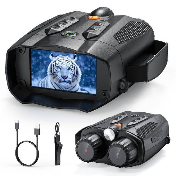 2025 New Model 5000mAh 48.0million Low Light Color Full Black 800m Outdoor HD Infrared Night Vision Device_voghion.com