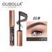 OLIBOLLA Dört Renkli Boya Uzun Süreli Suya Dayanıklı Bulaşmayan Vahşi Kaş Makyajı_voghion.com
