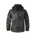 Taktische Softshelljacke aus Haifischhaut für Herren, wasserdicht, mit Fleece gefüttert, für den Außenbereich, Windjacke, Camouflage, einfarbig (Grau, Grün, Schwarz, ACU)_voghion.com