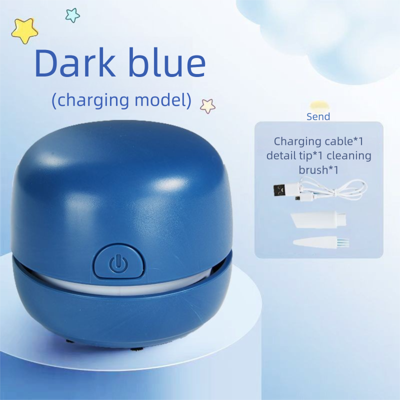 Elektrischer Staubsauger, Staubreinigung für Tastaturen, tragbarer Mini-Desktop-Reiniger für Studenten und Kinder_voghion.com