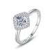 Tancise Classic Zircon Silver Ring Ladies Jewelry Wedding Promise Party Gift_voghion.com