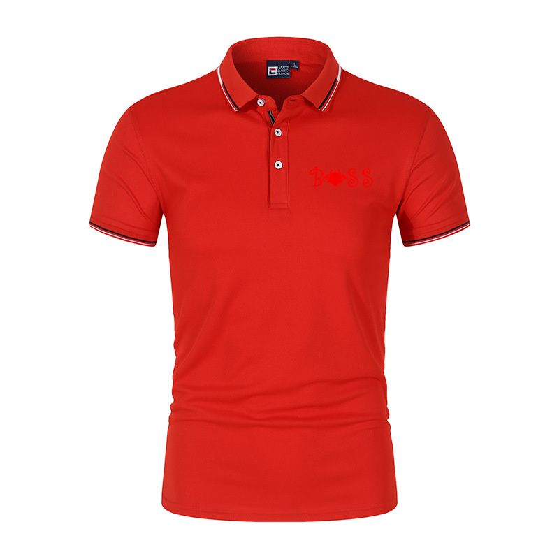Neues Herren-Poloshirt, lässiges, kurzärmeliges, atmungsaktives, hochwertiges Herren-T-Shirt, Herren-Top-Poloshirt_voghion.com