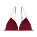 Intimo da donna, reggiseno a coppa triangolare senza anello in acciaio, spalline sottilissime in cotone sottile, splendido set di reggiseni con schiena scoperta_voghion.com