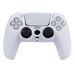 Custodia in silicone per gamepad con punta antiscivolo, custodia protettiva monocromatica per PS5 con punta, custodia in silicone a tinta unita_voghion.com