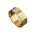 New Stainless Fashionable Cutting Wave Edge Irregular Patterned Line Titanium Steel Ring for Men_voghion.com