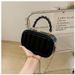 Texture small square 2024 new simple atmospheric commuting shoulder fashionable and versatile chain box bag_voghion.com