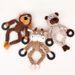 Pet Plush Relief, Bite Resistance, Grinding Teeth, Making Sounds, Dog Toys, Teeth Cleaning, Odor Absorption, Monkey And_voghion.com