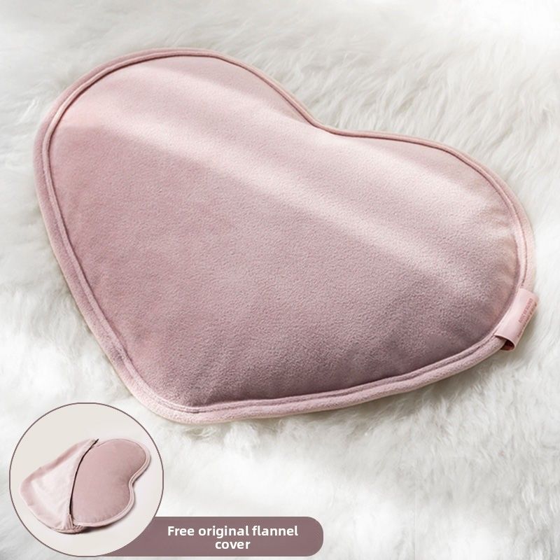 Muzhilin Baby Rechargeable Hot Bottle Plush Cute Hand Warmer Explosion-Proof Refillable Electric Warm Water Bag_voghion.com