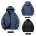 Goose Down Outdoor 3-in-1 Men's Winter Insulated Jacket With Removable Down Liner Versatile 3-in-1 Hiking Jacket With Triple Protection_voghion.com