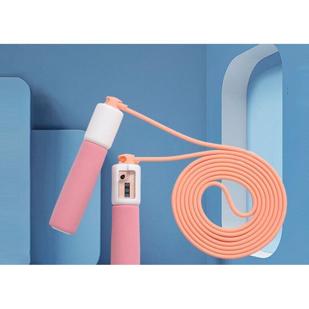 Zählbarer Mattensprung für Schüler, Fitnessübungen, Fettverbrennung für Erwachsene, Gewichtsverlust, professionelles verstellbares Seil_voghion.com