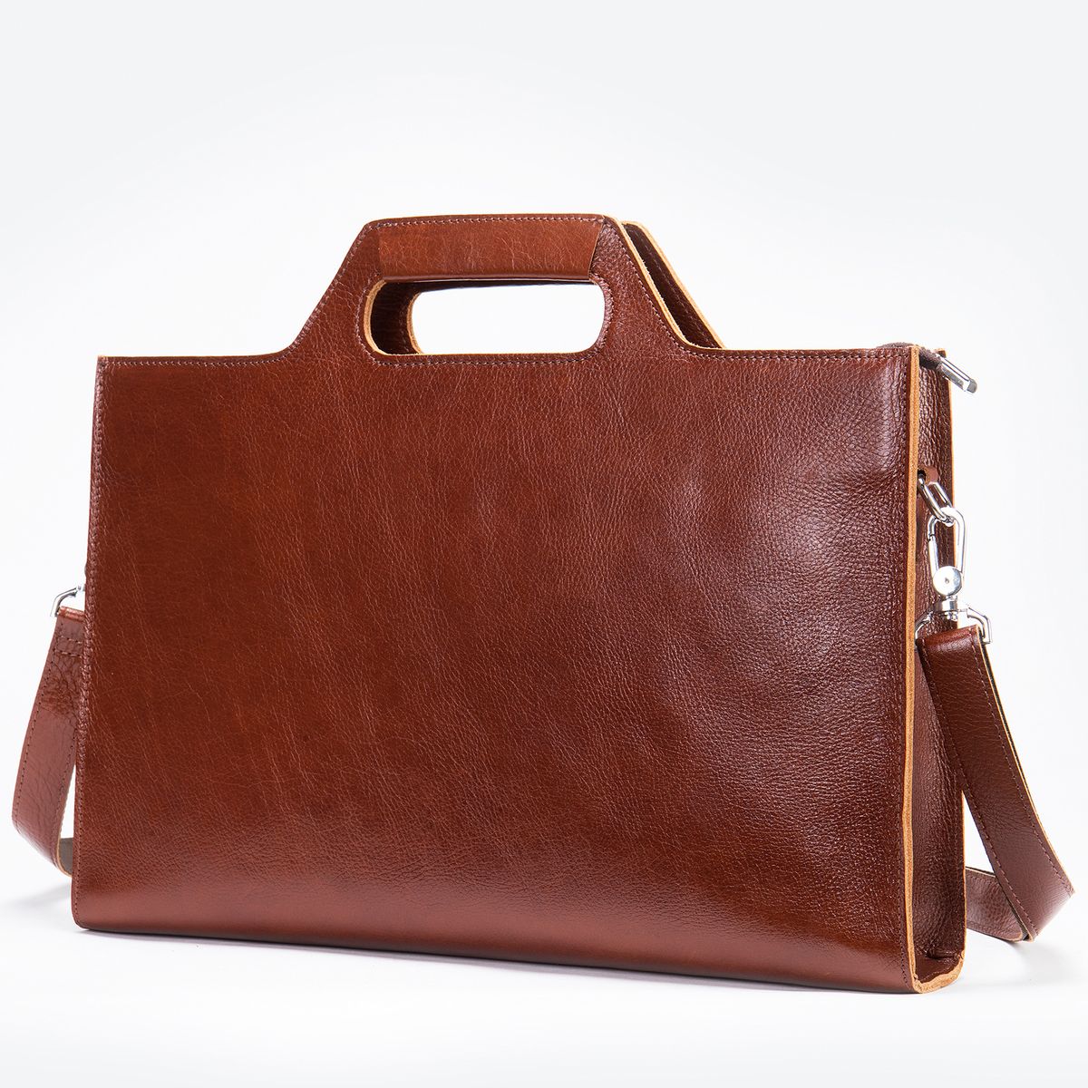 Nuova borsa da lavoro retrò in pelle bovina con strato superiore, da uomo, di alta qualità, da pendolare, a tracolla, per computer._voghion.com