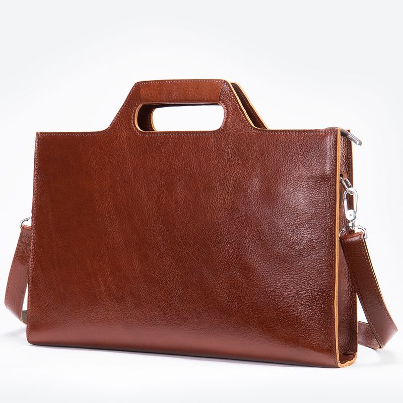 Neue Retro Top Layer Rindsleder Aktentasche Herren High End Pendler Business Tasche Crossbody Handtasche Computer Tasche Männer_voghion.com