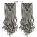 Perruque 16 cartes extensions de cheveux longs bouclés boucles de laine ondulées ensemble de sept pièces de perruques en fibres chimiques_voghion.com