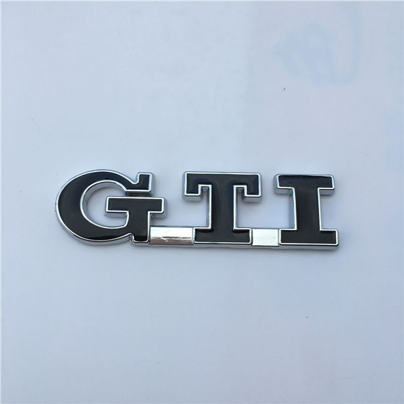Polo Golf 6 7 ızgara metal GTI GTD yan R araç çıkartması kuyruk amblemi modifikasyonu için uygundur_voghion.com