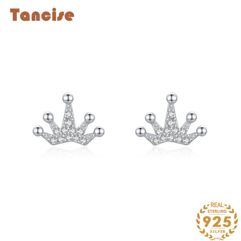 Tancise Silber Zirkon Ohrringe Tropfen Ohrringe für Frauen Hochzeit Party Geschenke_voghion.com