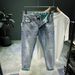 Herrenbekleidung Herbst Herren Slim New Skinny Jeans einfarbig trendige Neun-Punkt-Hose Haremshose Netz Promi trendige Herren Freizeithose_voghion.com