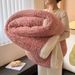 2025 New Jacquard Shu Cotton Wool Lamb Wool Blanket Gift Thickened Blanket_voghion.com