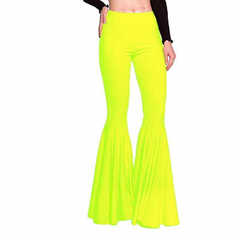 Pantaloni de damă, cu talie înaltă, slim, elastic, casual_voghion.com
