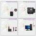FREE .5mm Single Ear Hook Microphone Adjust Angle Headworn Mic For Bodypack Transmitter Skin Omni Directional_voghion.com