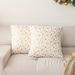Capa de almofada de Natal em forma de floco de neve – pelúcia de veludo com estampa dourada, capa de almofada quadrada removível para sofá e cama (45x45 cm)_voghion.com