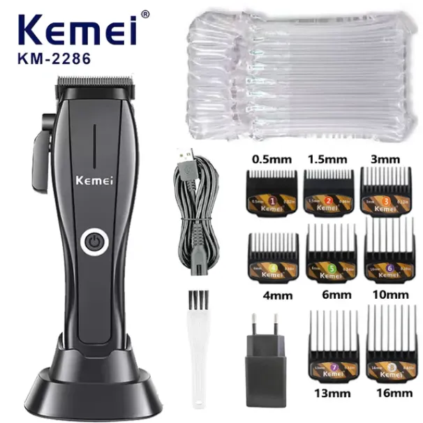 KM-2286 Professionelle Hoerschneider Trimmer Set Verstellbar Baart Männer Hoerschnëtt Opluedbar_voghion.com