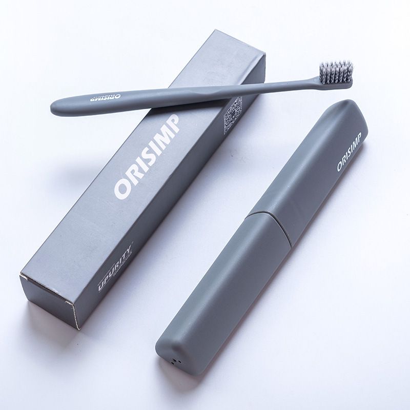 UPURITY Adult Fine Soft Hair Toothbrush Small Head Travel Box ORISIMP Series_voghion.com