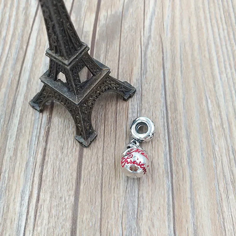 ciondoli per la creazione di gioielli bracciali con perline a catena in argento sterling Kit Bangle Collana con palline di buon Natale adatta per donne, bambini e ragazze_voghion.com