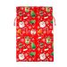 Christmas Drawstring Gift Bags With Festive Prints - Reusable Fabric Pouches For Candy, Treats & Holiday Presents_voghion.com