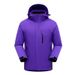 Giacca da trekking da viaggio calda foderata in pile, 3 in 1, antivento e impermeabile, da donna, per esterni, da uomo, Luo Tuo_voghion.com