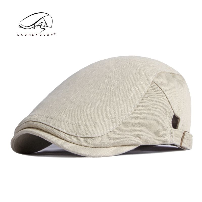 Unisex Simple Light Cotton Beret For Men Retro Art Shade Duck Tongue Forward Hat For Women Simple Fashionable_voghion.com