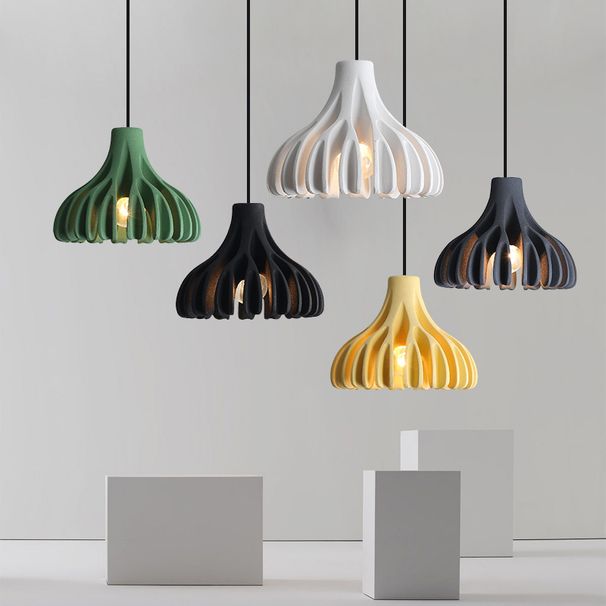 Lampada a sospensione per studio, scrivania da bar in resina Macaron, design per ristoranti, personalità creativa, arredamento commerciale, illuminazione nordica_voghion.com