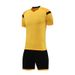 Conjunto de futebol adulto infantil respirável e absorvente de suor para treinamento esportivo, camisa de equipe de competição para estudantes, tamanho da impressão_voghion.com