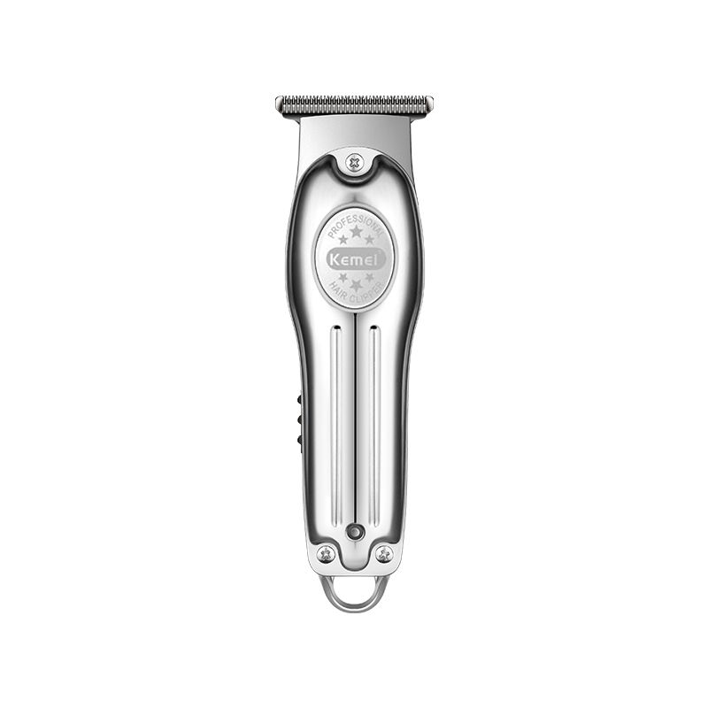 Kemei KM-679 High Quality Electric Hair Clipper Gold Sier USB Charging Mini Engraving Clippers Barber hair trimmer for_voghion.com