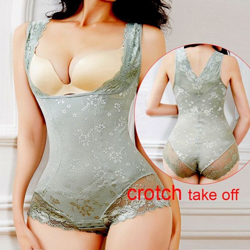 Taille ventre Shaper femmes robe corps complet Shaper mince ventre tondeuse sans couture Shapewear cuisse plus mince Body taille_voghion.com