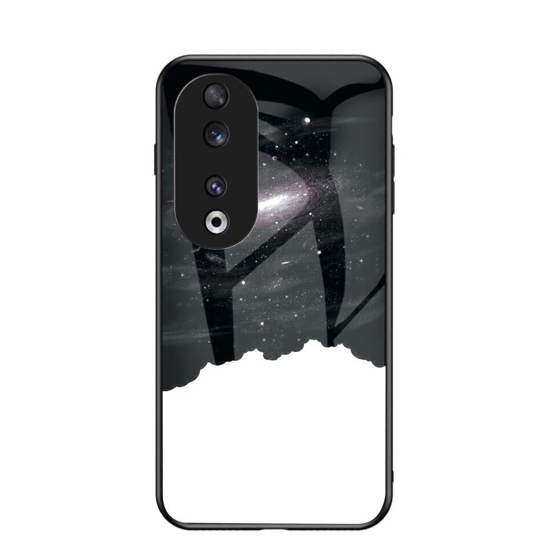 Para honor90 caso zroteve estrelado vidro temperado capa para huawei honor 90 lite 70 50 honor50 honor70 5g telefone à prova de choque_voghion.com