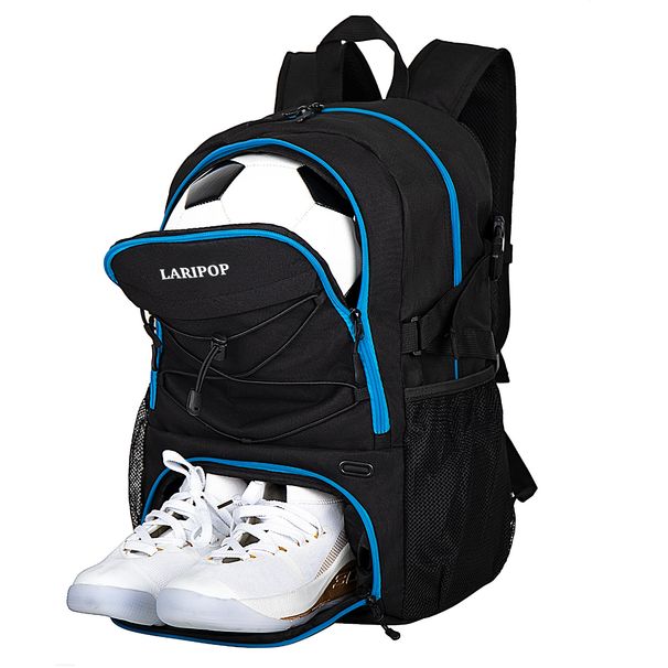 Basketryggsäck för kvinnor Resor Sport Dator Elite Air Cushion Ryggsäck Student Skolväska för män med skofack_voghion.com