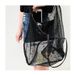 Woven Travel One shoulder Mesh Simple Handbag Outing Portable Beach Bag Available_voghion.com