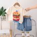 New 2024 cute casual short sleeved two-piece set for boys and girls in summer, trendy baby 0-5 years old_voghion.com